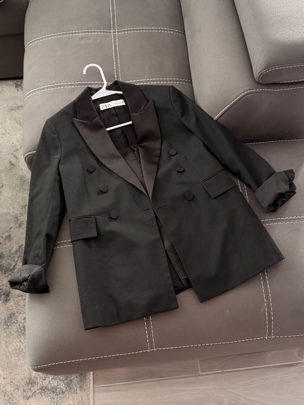 Zara black elegant blazer